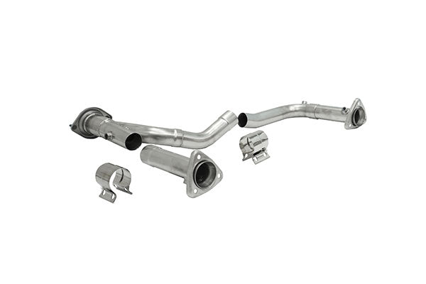 CORSA Performance 16038 | Corsa GMC Sierra Header Connection Pipes; 2009-2013
