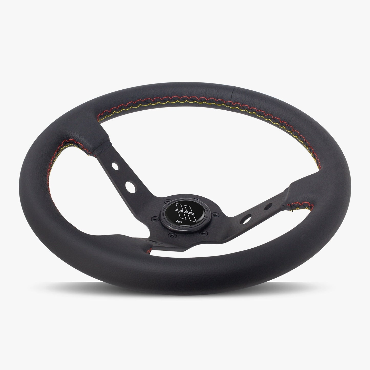 The Daytona | Black Leather | Black Spoke | Euro Stitch