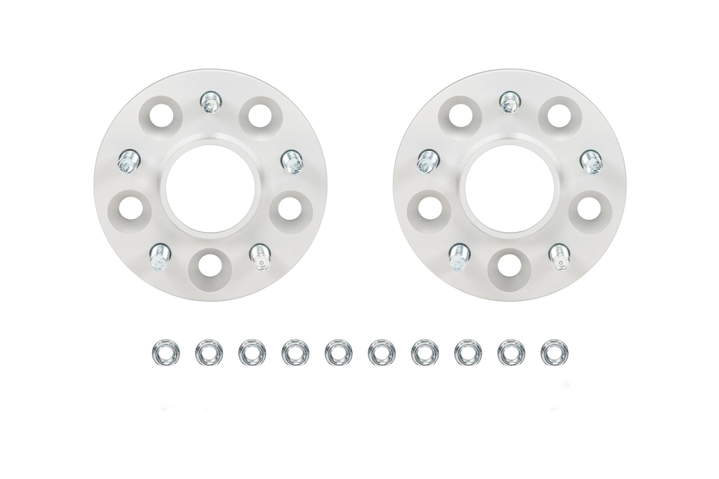 Eibach 25mm Wheel Spacer (Pair) - Silver for 2015-2022 Ford Mustang