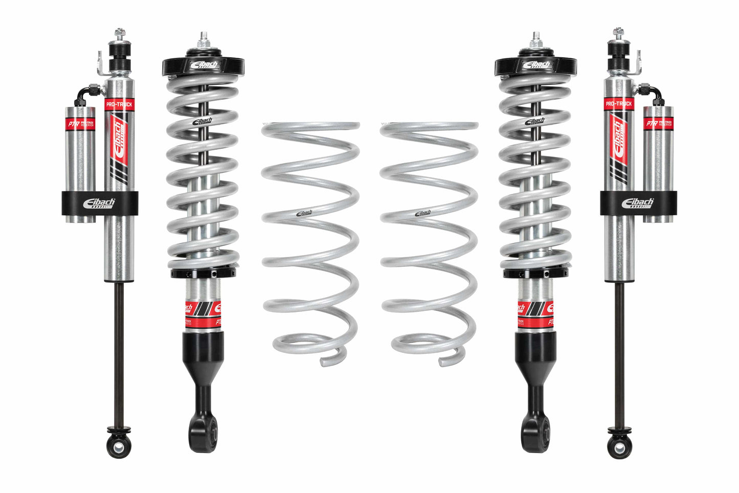 Eibach Pro-Truck Stage 2R Front Coilovers + Rear Reservoir Shocks + Rear Springs (Pair) for 2010-2023 Lexus GX460
