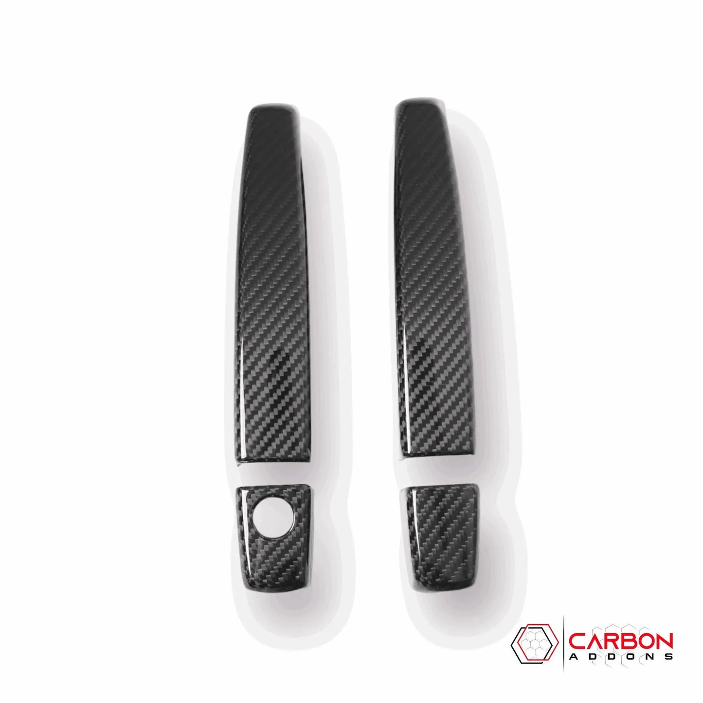 Exterior Carbon Fiber Door Handle Covers for 2010-2015 Chevy Camaro