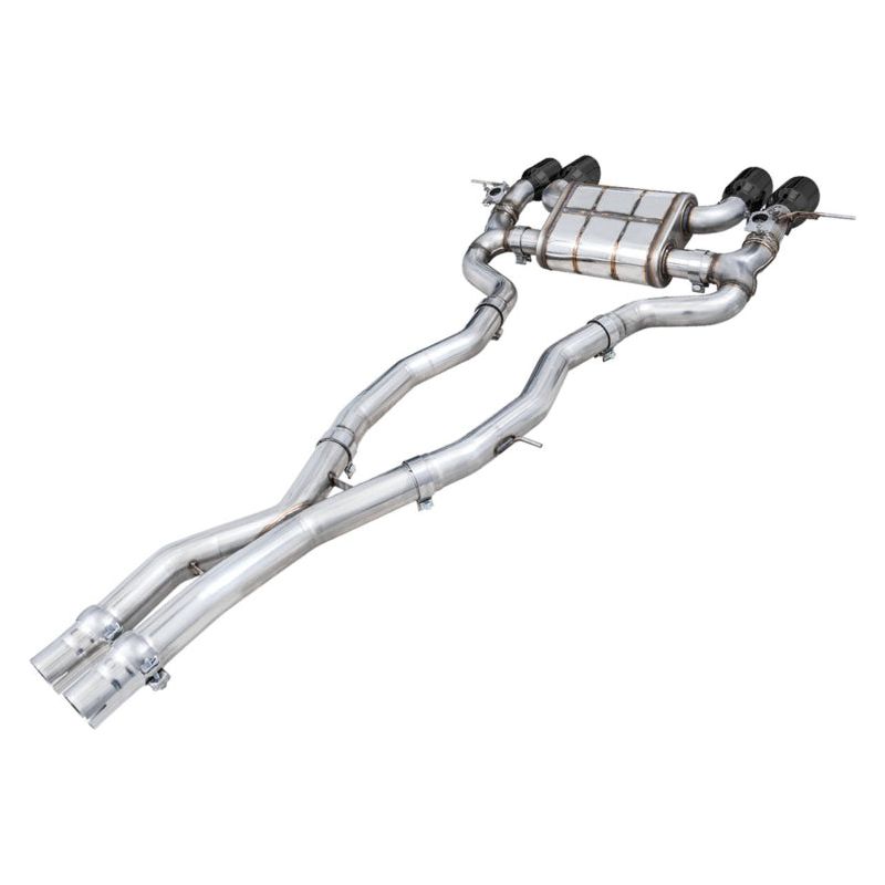 AWE SwitchPath Catback Exhaust for BMW G8X M3/M4 - Diamond Black Tips