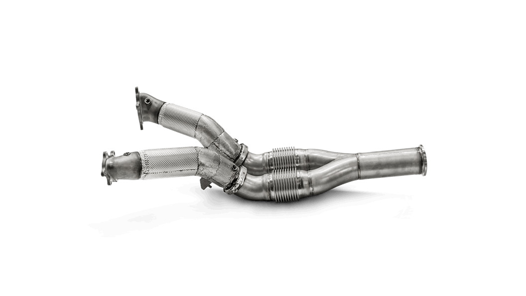 Akrapovic DownPipe (SS) for Stock Turbochargers for 2008-2021 Nissan GTR (R35)
