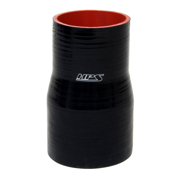 HPS 3" - 3-1/4", Silicone Straight Reducer Coupler Hose, High Temp 4-ply Reinforced, 76mm - 83mm