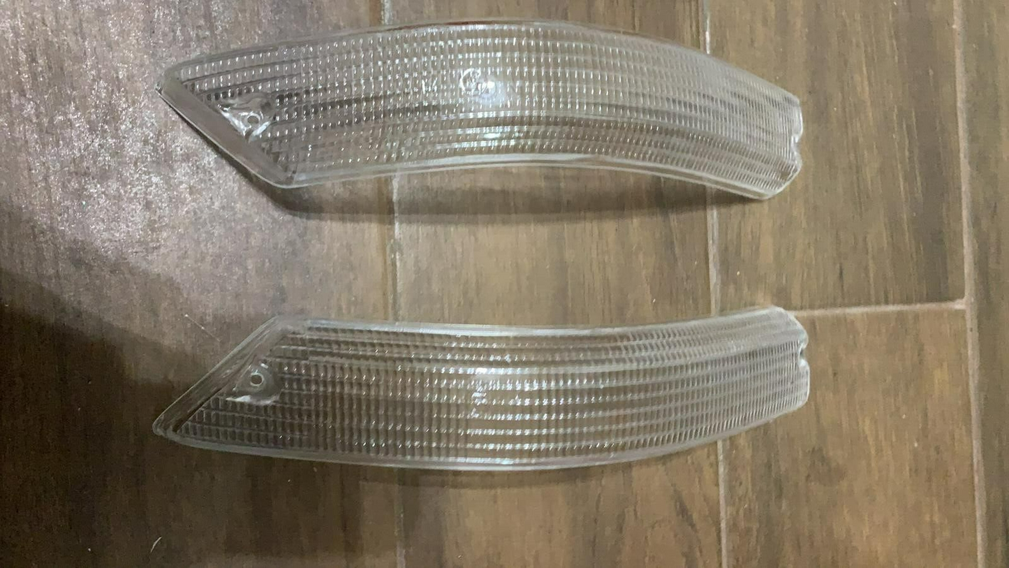 Bmw E12 Clear Indicator Turn Lenses
