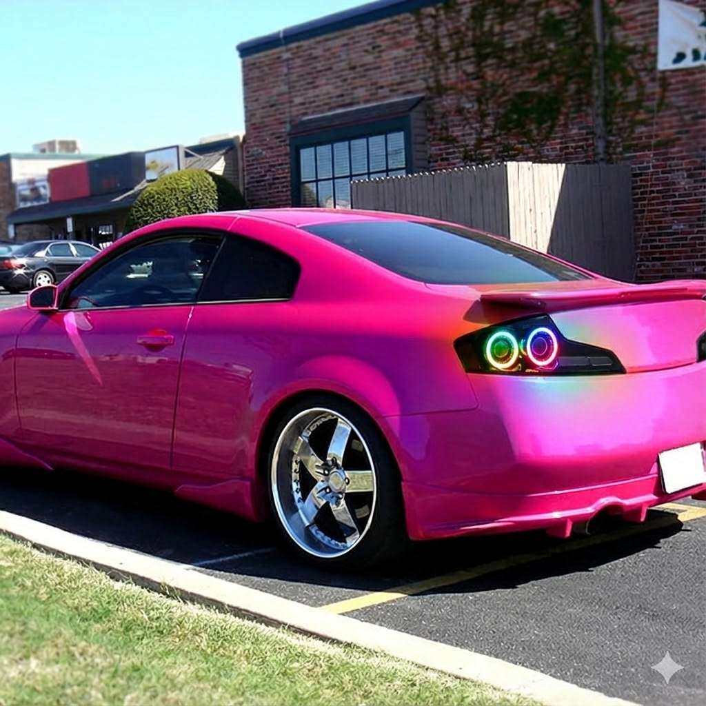 NTXGLOW RGB tail lights (2003 - 2007 Infiniti G35 Coupe)