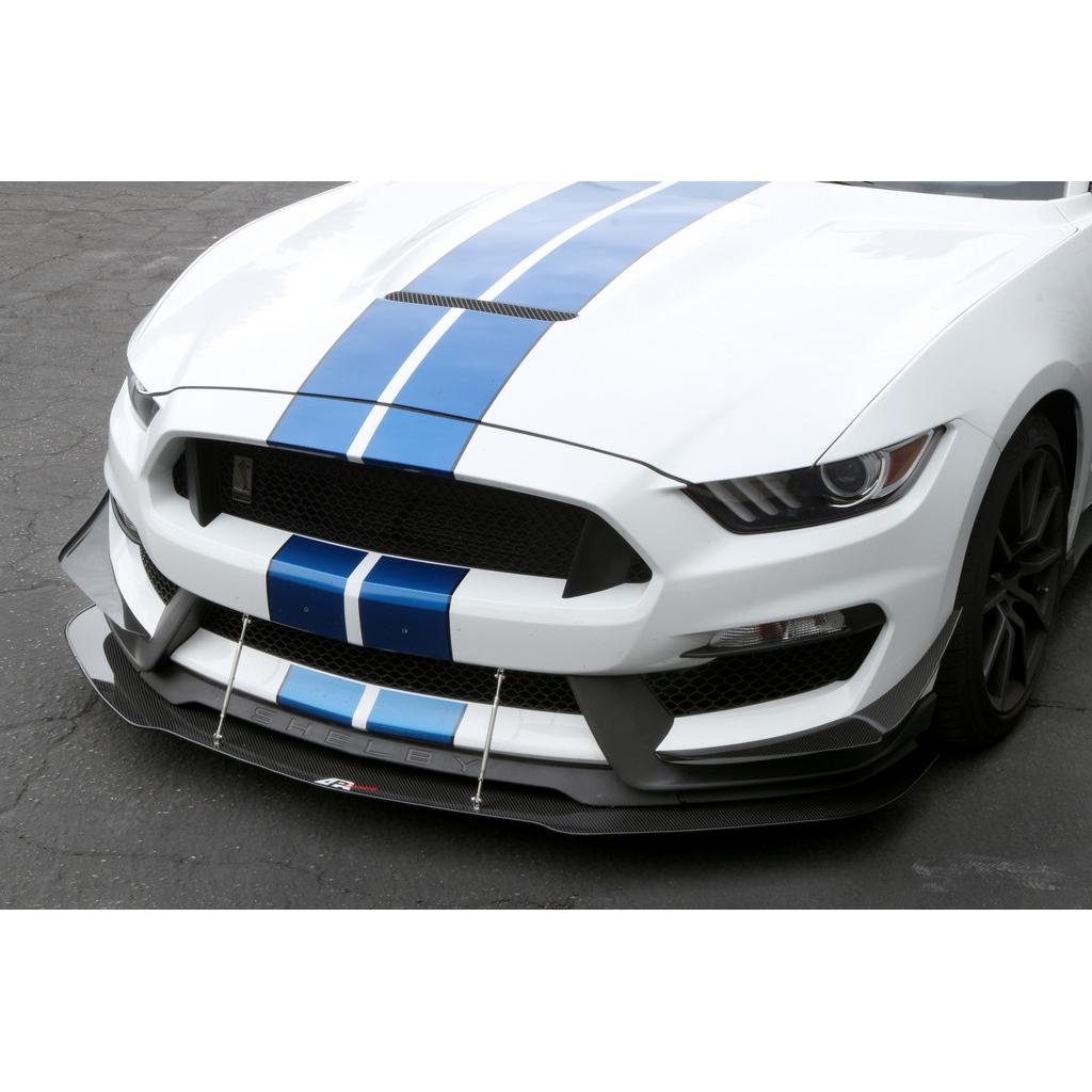 Ford Mustang S550 Shelby GT350 Carbon Fiber Front Bumper Canards 2016 - 2020