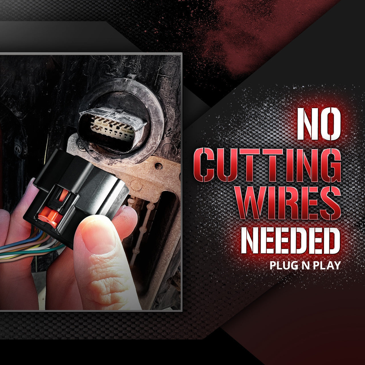 Ford F150 Tailgate LED Light Bar Bundle: Redline Parlux LED Tailgate Light Bar with F150 Quick Connect Harness Kit