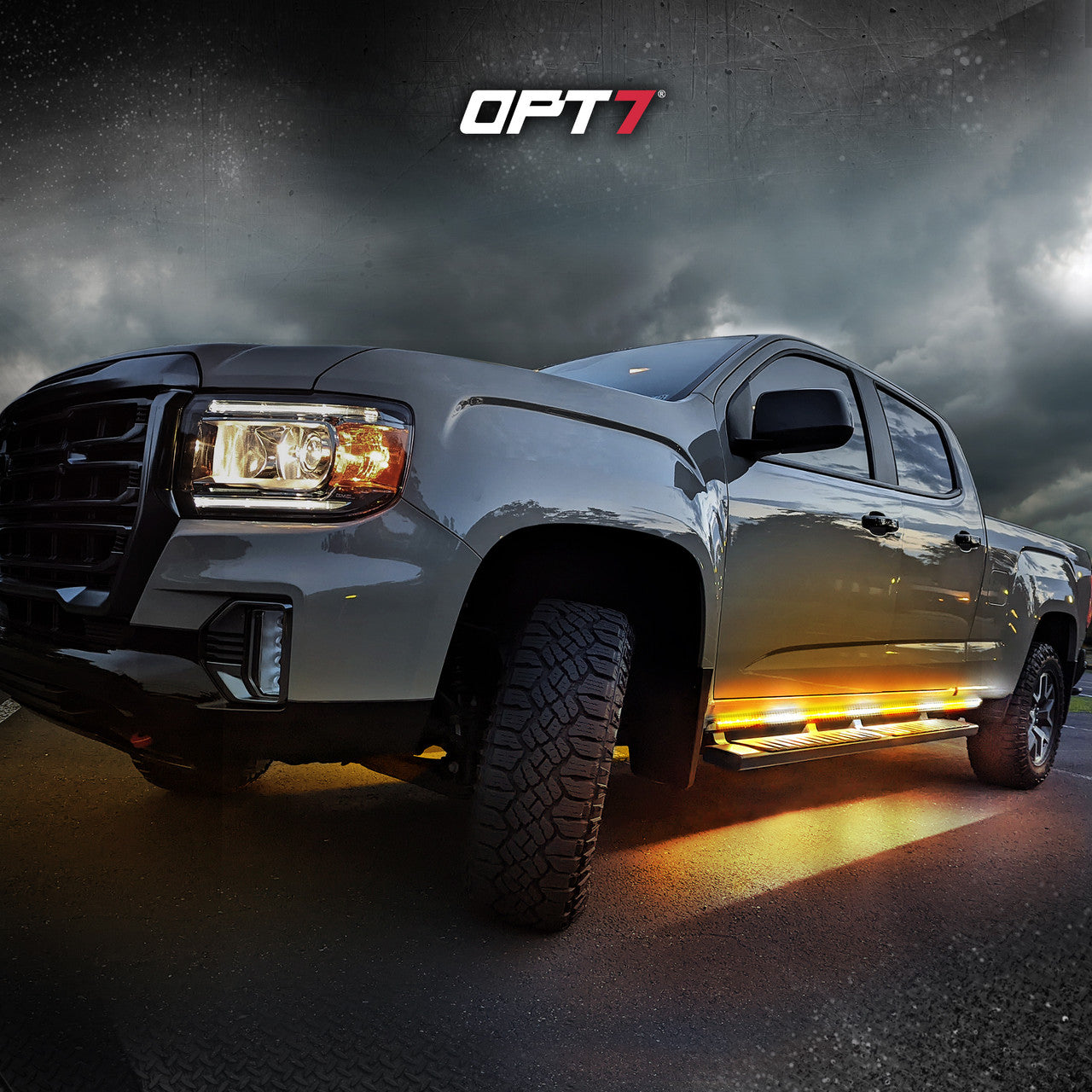 Sidekick Running Board Light 2PC with Warning Mode