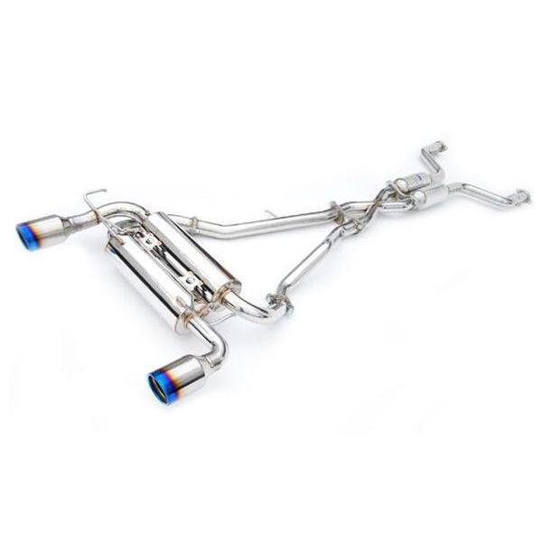 Invidia Gemini Rolled Titanium Tips Cat Back Infiniti G35 Coupe 2003-2006 | HS03IG3GID