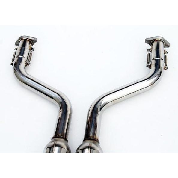 Invidia Gemini Rolled Titanium Tips Cat Back Nissan 350z 2003-2009 | HS02N3ZGID