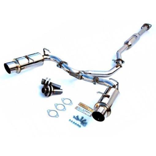 Invidia N1 Polished Tips Cat Back Exhaust Scion FR-S 2013-2016 / Subaru BRZ / Toyota FT-86 2013-2019 | HS12SSTGTP