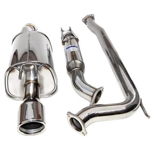 Invidia Q300 Rolled Stainless Steel Tip Cat Back Exhaust Honda Civic Si Coupe 2012-2014 | HS12HC2G3S