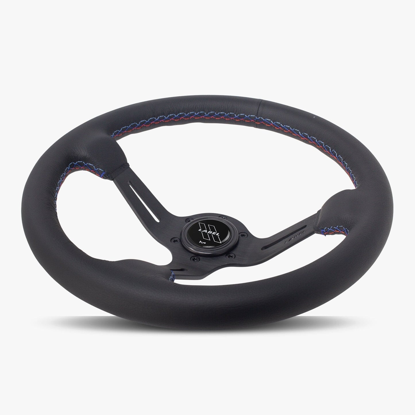 The Le Mans | Black Leather | Black Spoke | Bavarian Stitch