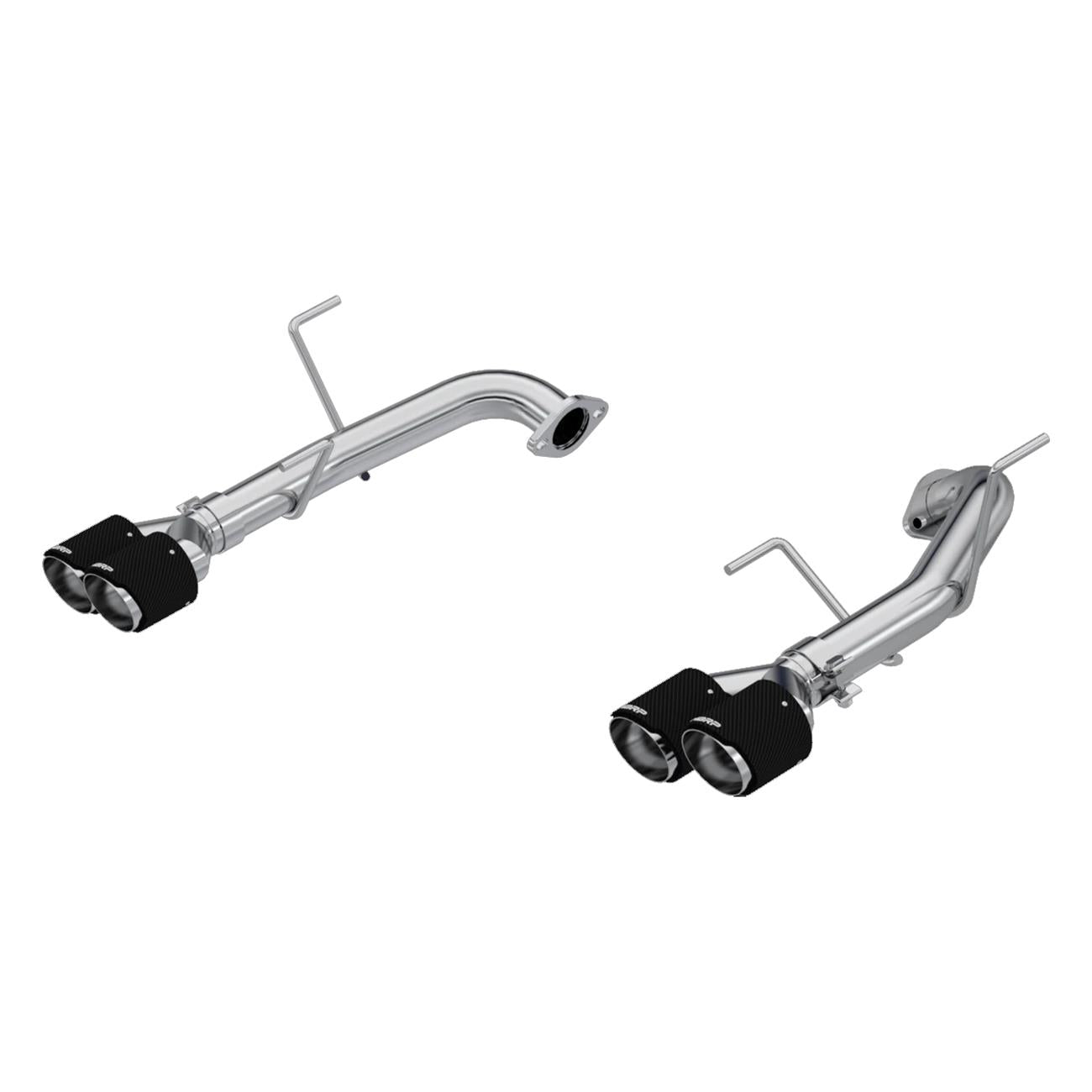MBRP S48103CF - 2.5-Inch, Armor Pro, Race Profile, Quad Rear Exit, Axle-Back Exhaust with Stainless Steel Tips for 2022 Subaru WRX Limited 2.4L