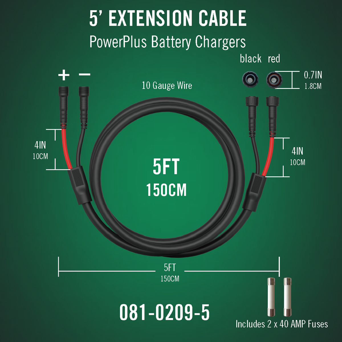 PowerPlus 5ft Extension Cable
