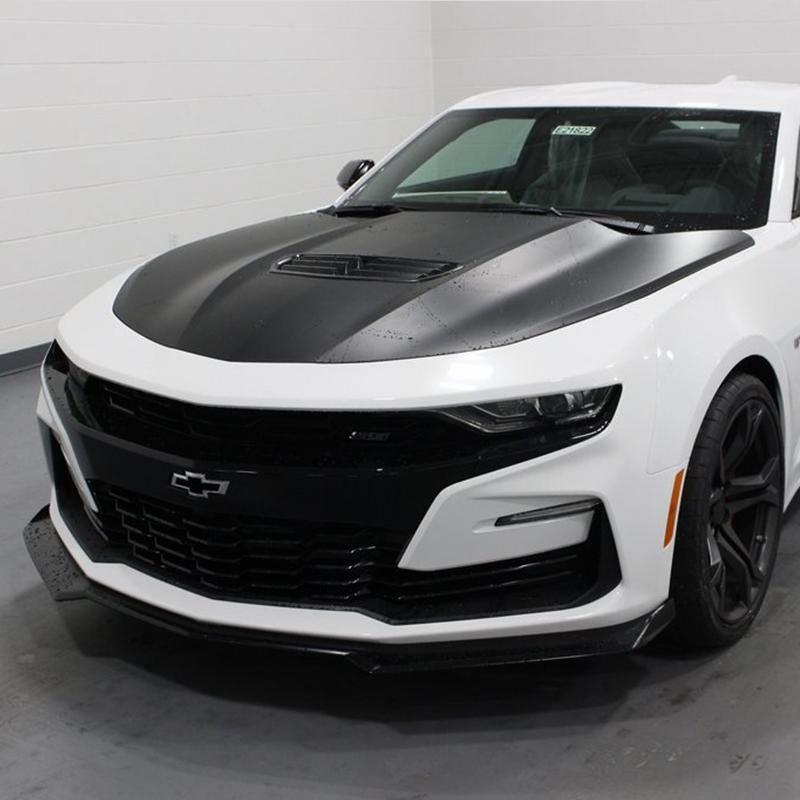 2019-Up Camaro RS / SS 6th Gen Facelift 1LE Front Splitter Lip & Side Skirts
