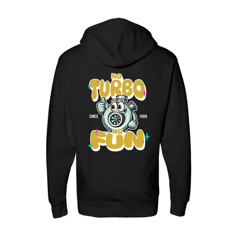 No Turbo No Fun Midweight Hooded Sweatshirt