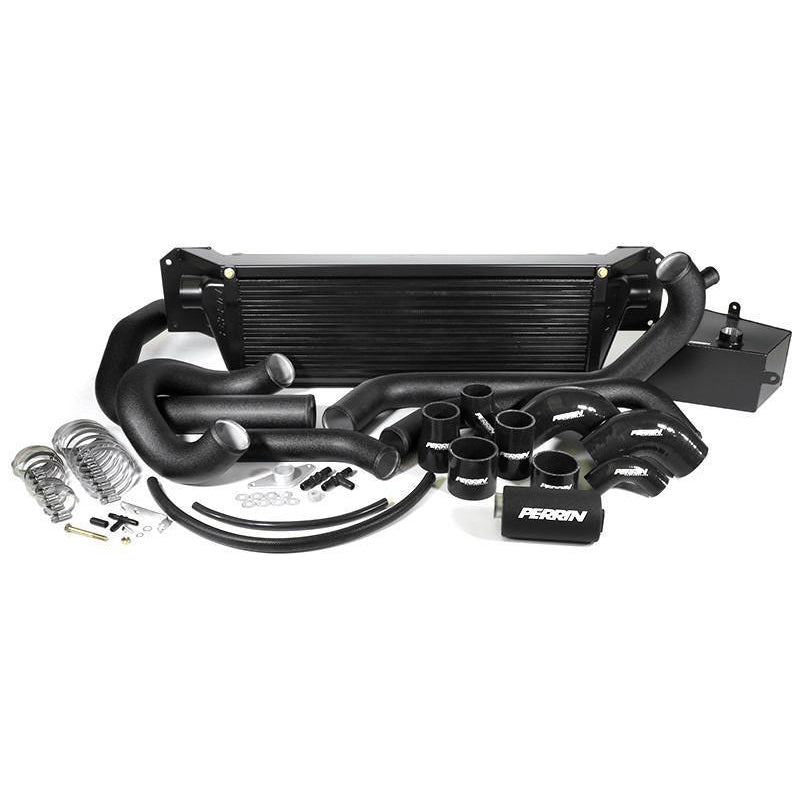 Perrin Performance Front Mount Intercooler | Black Pipes/Black Couplers Only WRX STI 15-2020 | PSP-ITR-438-2BK/BK