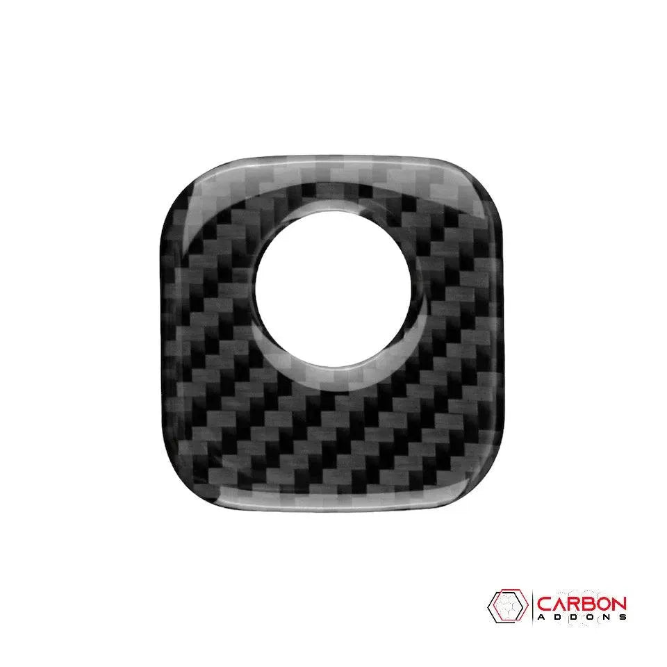 Real Carbon Fiber Glove Box Handle Overlay | C6 2005-2013 Corvette