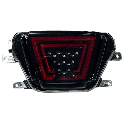 Supra GR 2020+ Advanced 3rd Brake Light-Smoky Black Lens + Blue Tubes