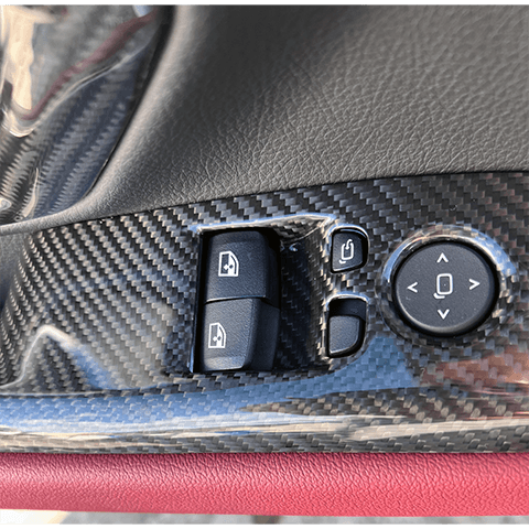 Supra GR 2020+ Forged Carbon Window Switch Panel Cover