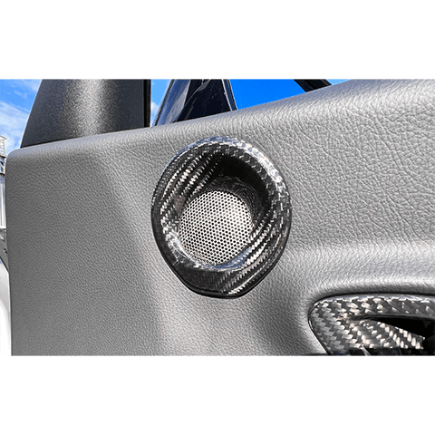 Supra GR 2020+ Forged Carbon Door Audio Speaker Covers (2pcs)