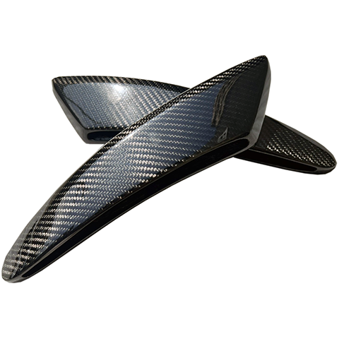 Supra GR 2020+ V2 Carbon Fiber Bonnet Ducts Replacement-Matte