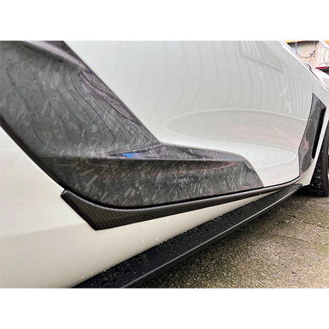 Supra GR 2020+ Carbon Fiber Door Sill Plate-Matte
