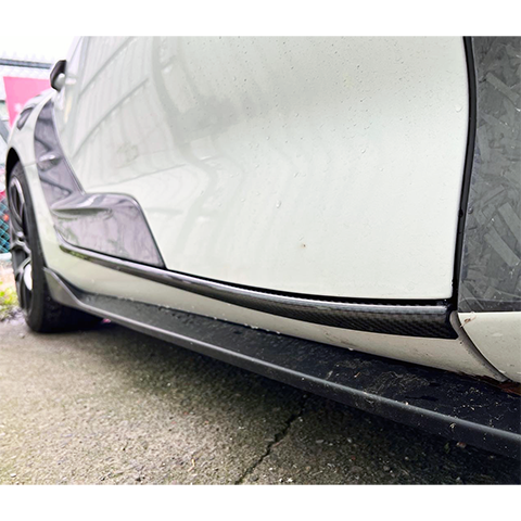 Supra GR 2020+ Carbon Fiber Door Sill Plate-Matte