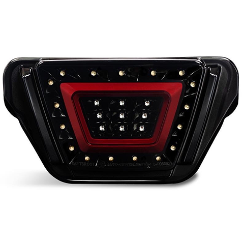 Supra GR 2020+ V2 Brake Light-Smoky Black Lens + Red Tubes