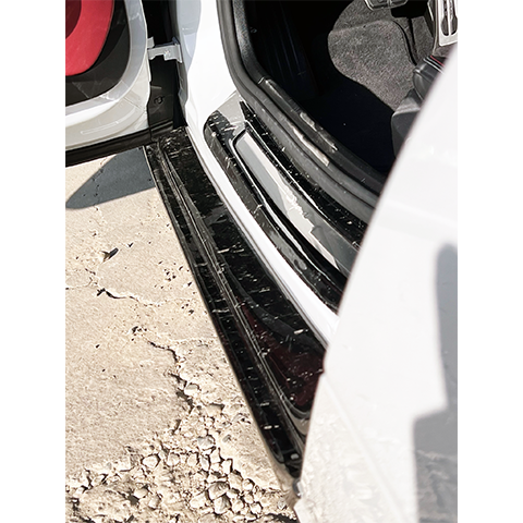 Supra GR 2020+ Forged Carbon Door Sill Plate-Matte