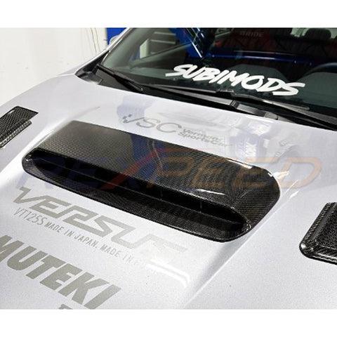 2022+ WRX V1 Dry Carbon Hood Scoop