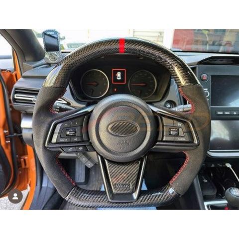 2022+ WRX VB Dry CF Steering Wheel Cover