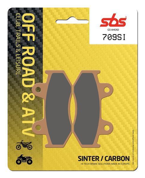 SBS Offroad Front & Rear Sinter Brake Pads 709SI