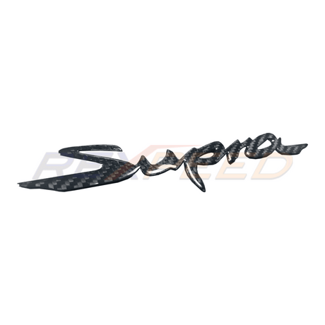 Supra GR 2020+ Dry Carbon Rear Bumper Badge Replacement