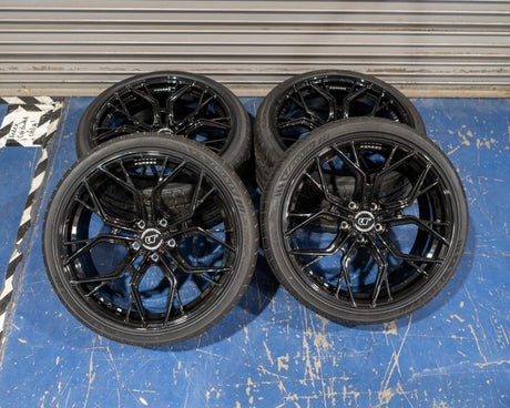 VR Forged D05 Gloss Black 20x10 20x11 Wheels with Tires Chevrolet Camaro Gen 5 | Gen 6