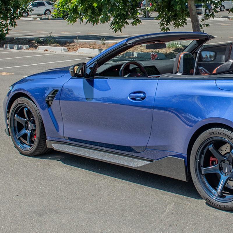 2021-Up BMW G82 G83 M4 M-Performance Carbon Fiber Side Skirts