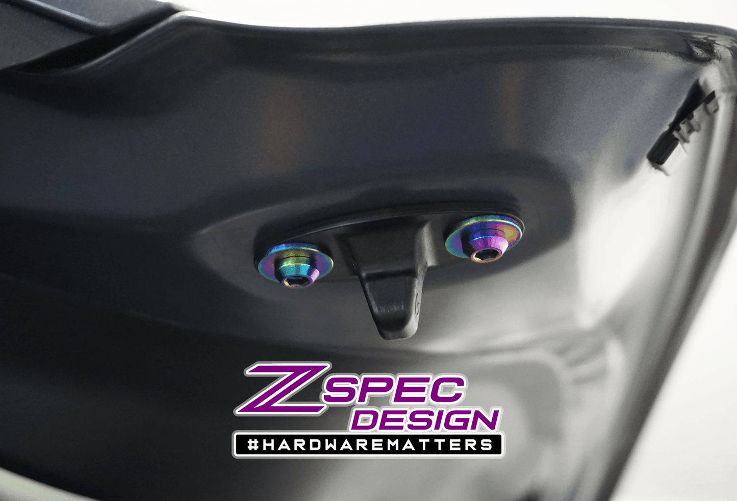 ZSPEC Dress Up Bolts® Hatch/Trunk-Area Fastener Kit for '17-23 Mazda CX-9, Titanium