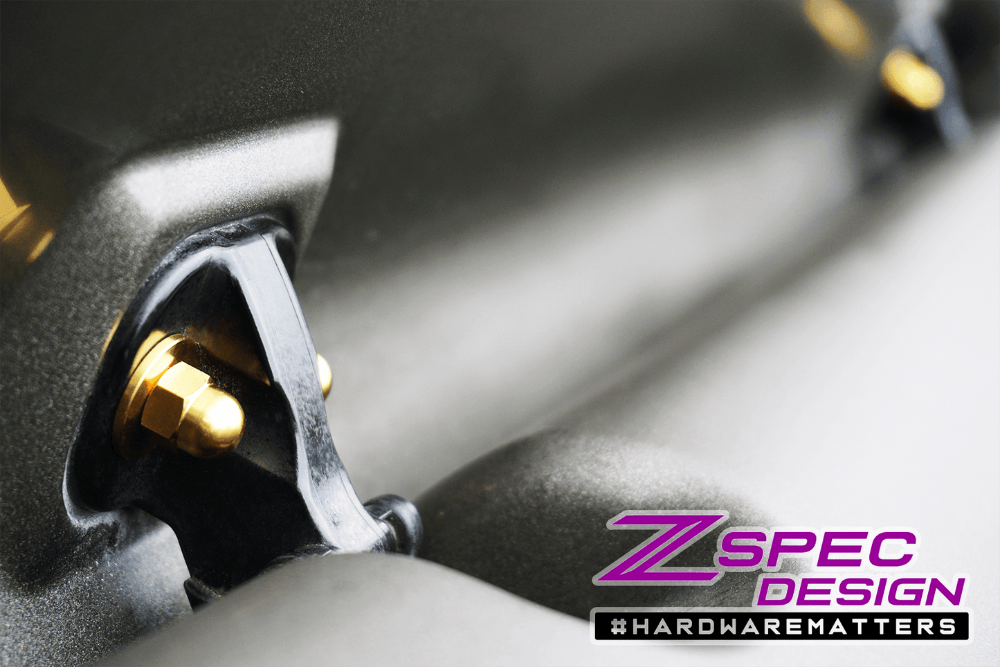 ZSPEC Wind Deflector Fastener Kit for '93-96 Nissan 300zx Convertible, Titanium
