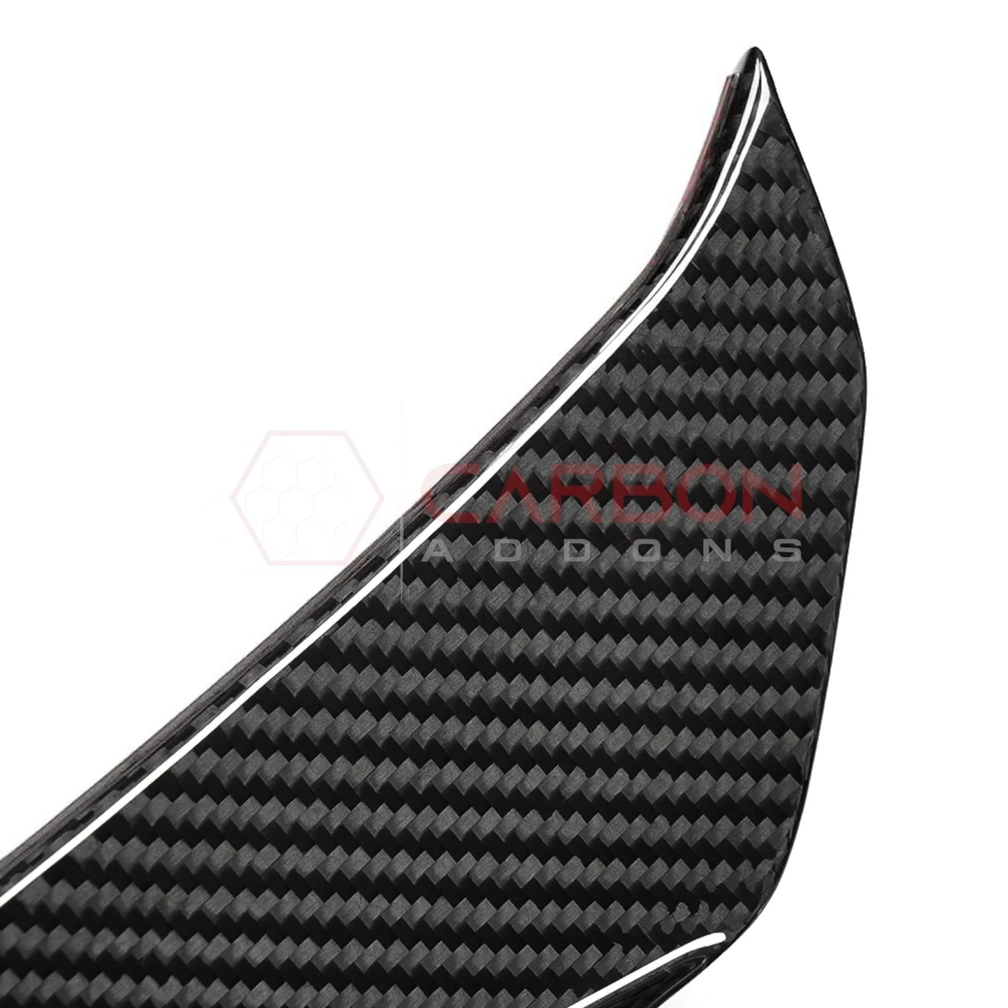 C8 Z06/ERay Corvette Carbon Fiber Upper Canards