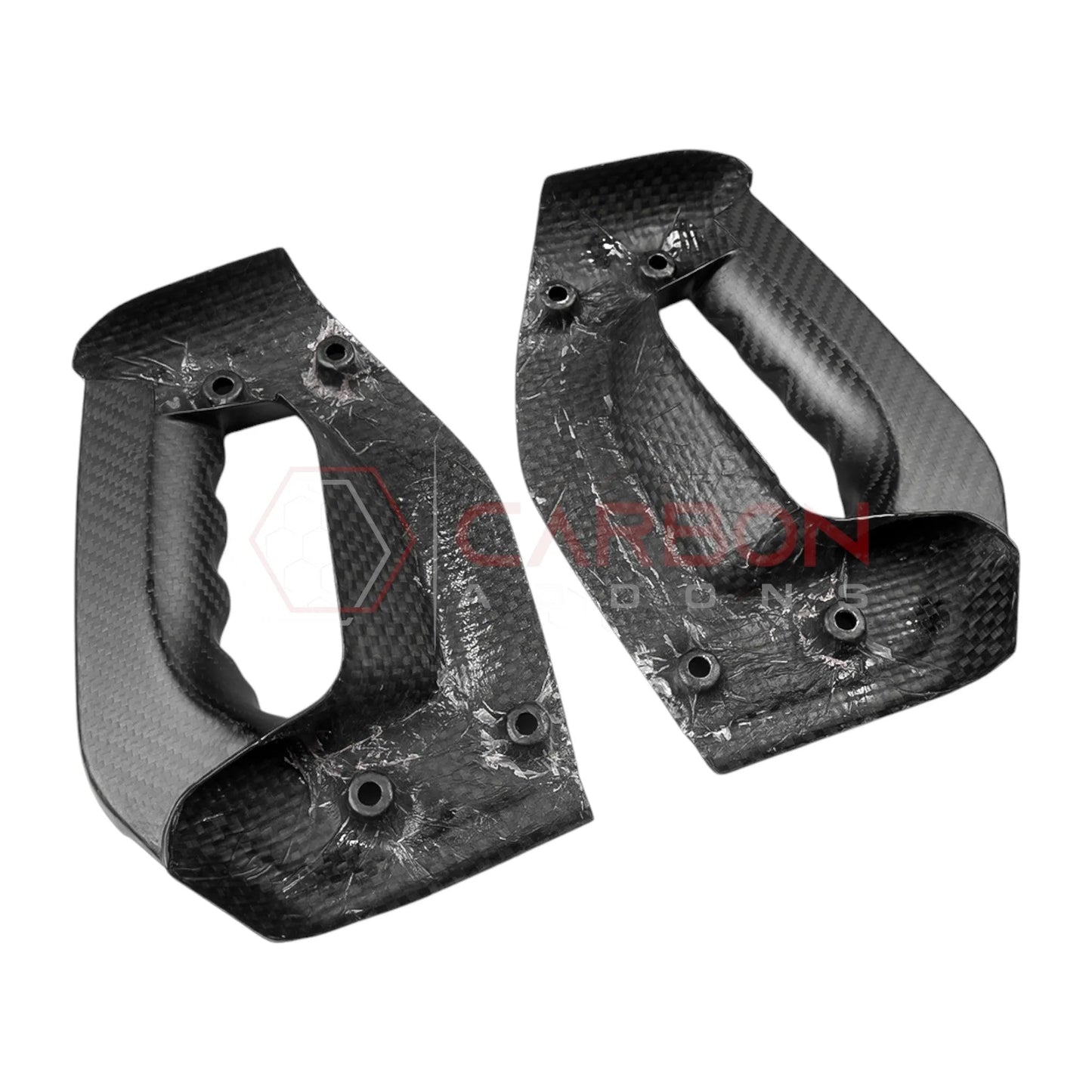 Real Carbon Fiber Side Dashboard Grab Handles For 2021+ Bronco | Direct Replacement