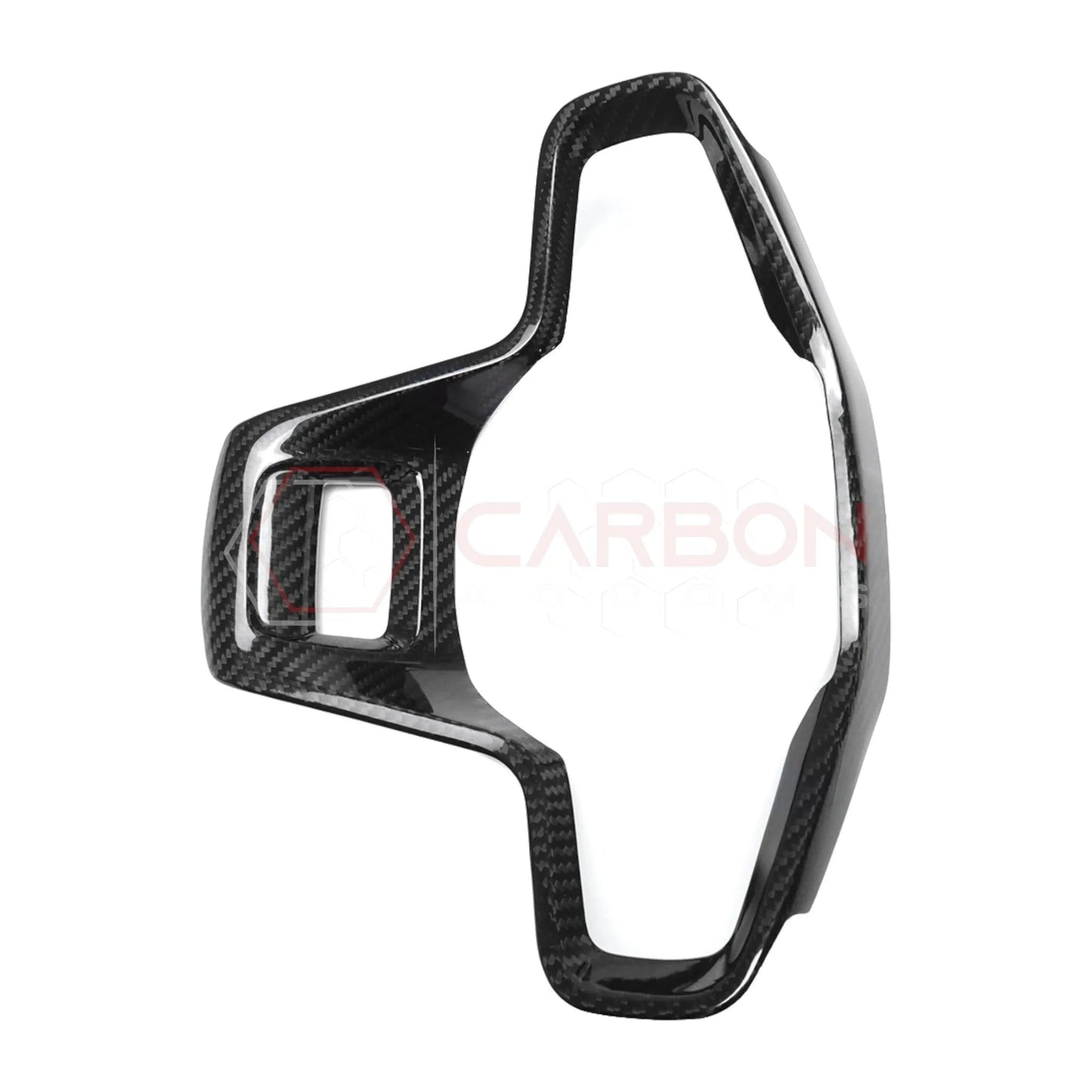 Real Carbon Fiber Steering Wheel Button Trim Cover For 2021+ Bronco