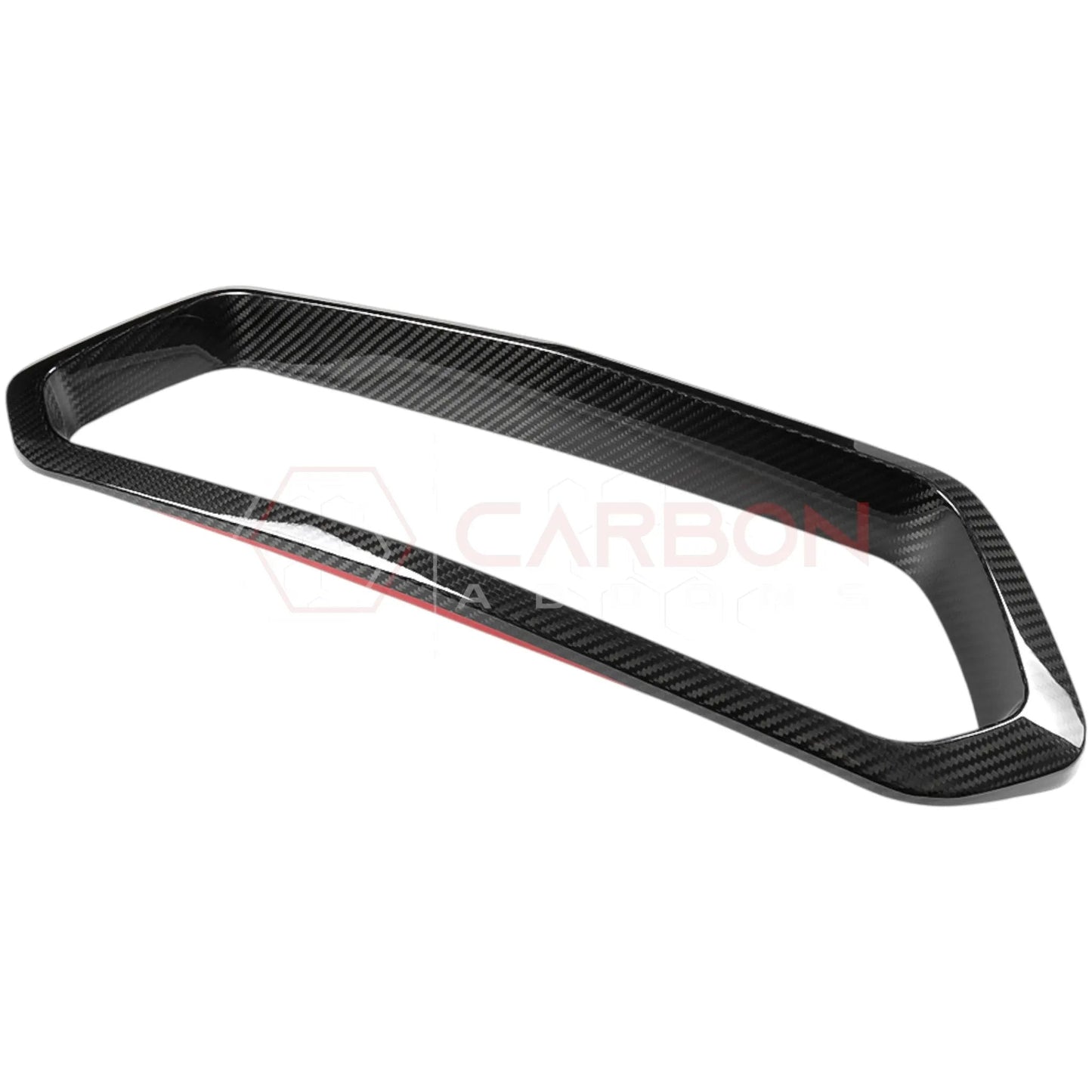 C8 Z06/ERay Corvette Carbon Fiber Rear Bumper Diffuser Exhaust Tail Pipe Surround Trim Cover