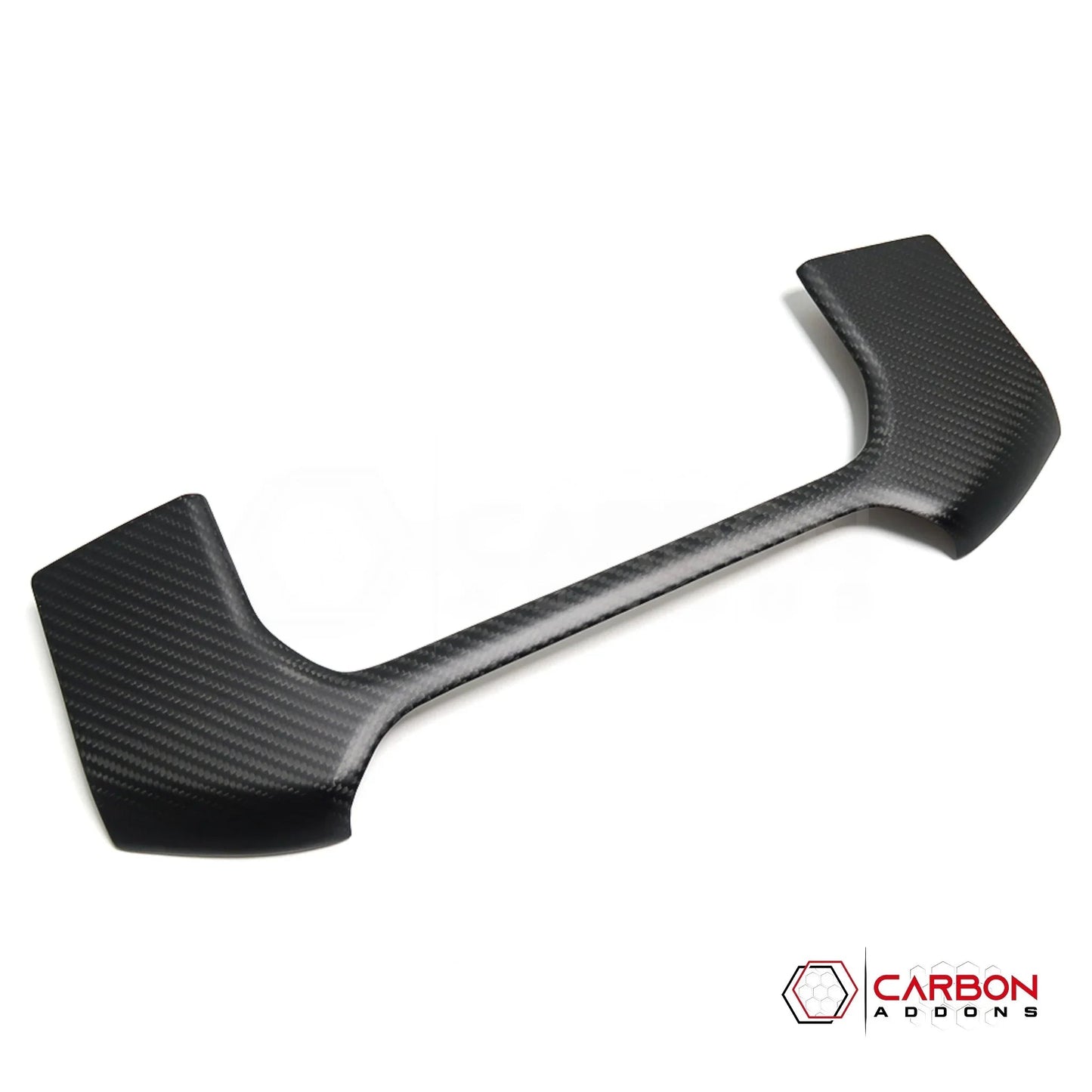 2019+ RAM 1500/TRX/RHO Infotainment Screen Upper Trim Hard Carbon Fiber Cover