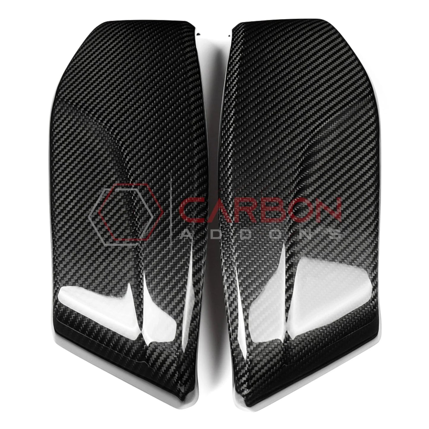 Real Carbon Fiber Interior Seat Side Panel Trim for Corvette C8 (2020–2025 Stingray, Z51, Z06)