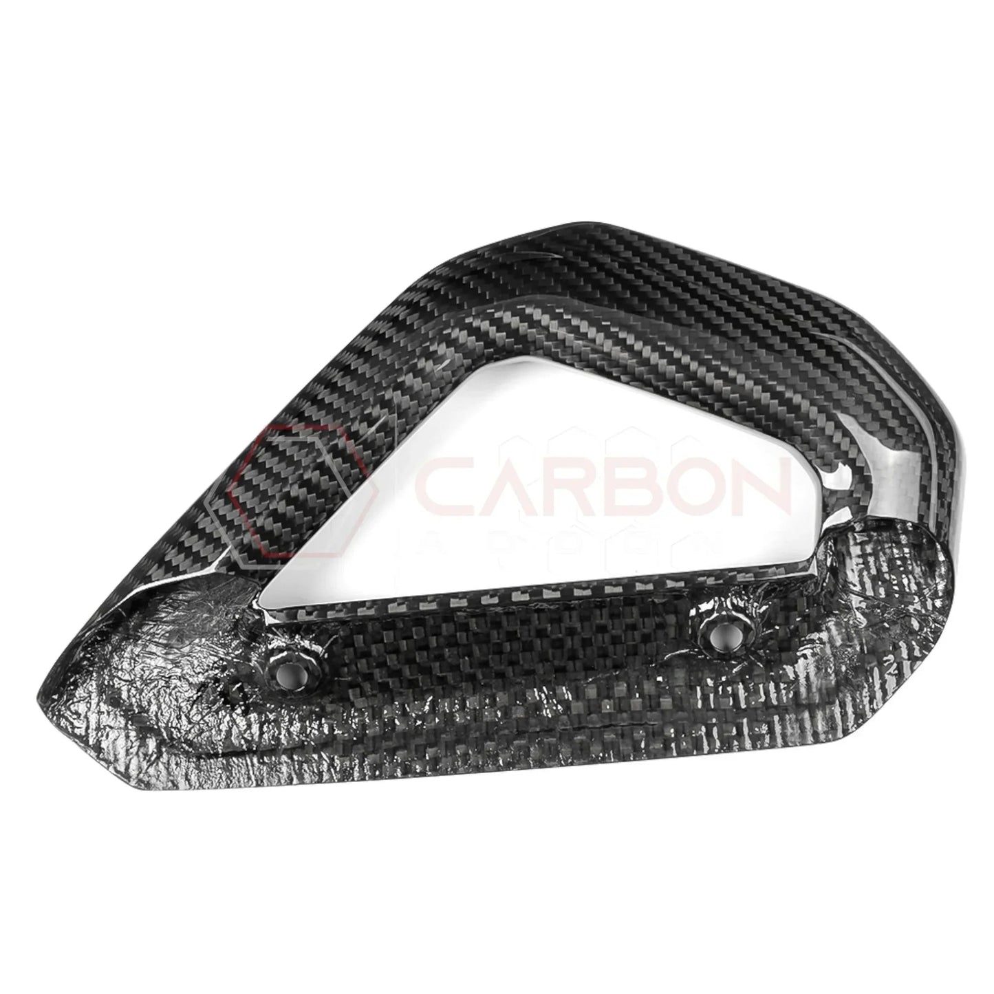 Real Carbon Fiber Center Console Grab Handle Trim For 2021–2025 Ford Bronco | Direct Replacement