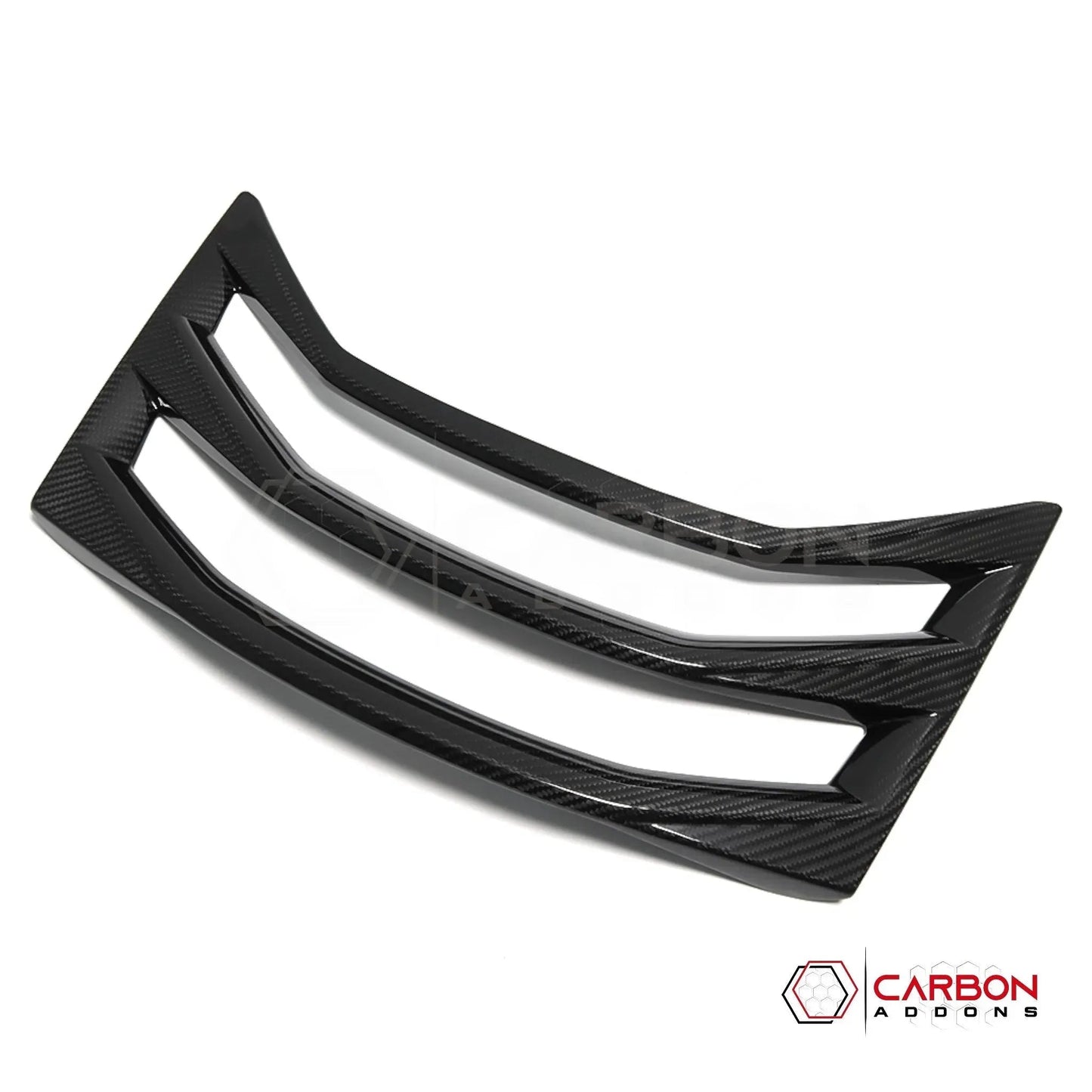 C8 Corvette Convertible Carbon Fiber Rear Hatch Vent Covers