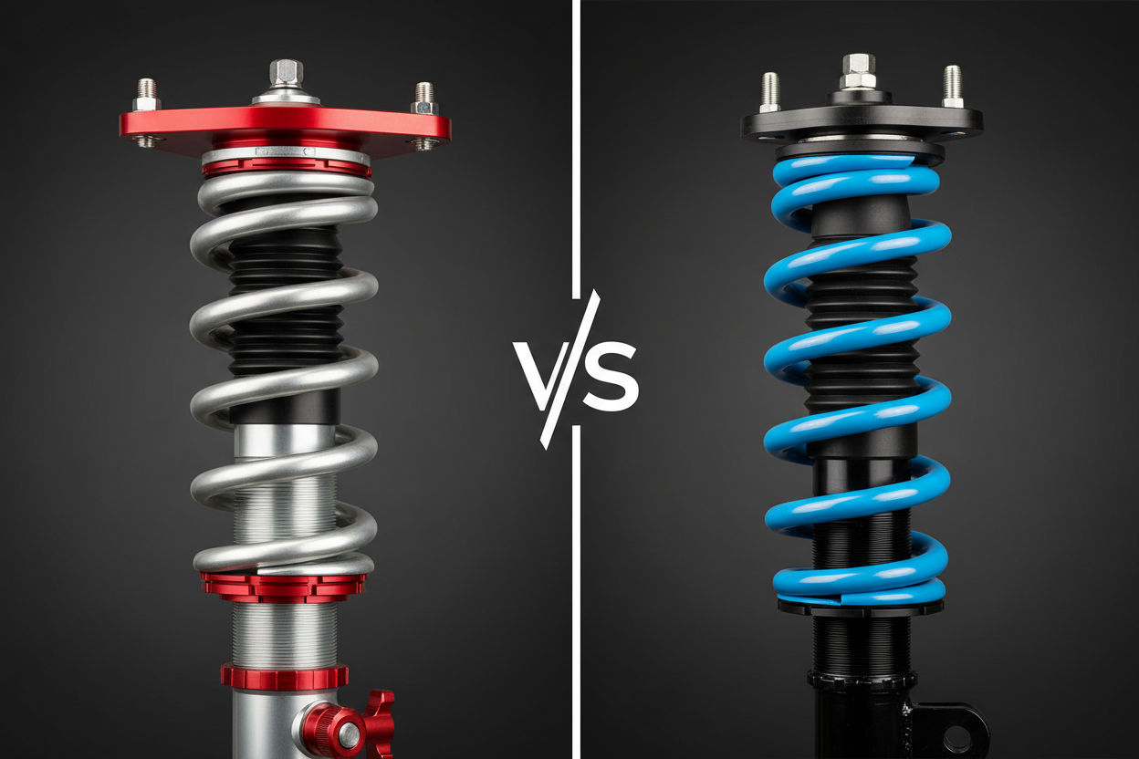 Coilovers vs. Lowering Springs: Which Suspension Upgrade is Right for You?