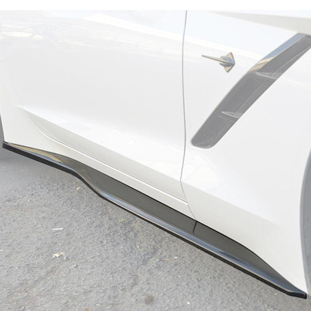 Corvette C7 Z06 Conversion Side Skirts Rocker Panels